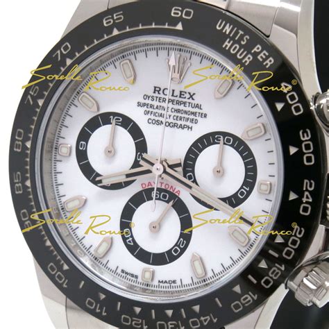 daytona ghiera ceramica quadrante bianco|Acquista Rolex Daytona su Chrono24.